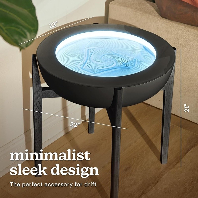 Compact Wooden Stand Drift Meditation Sand Table Elevated Design Unique Calm New