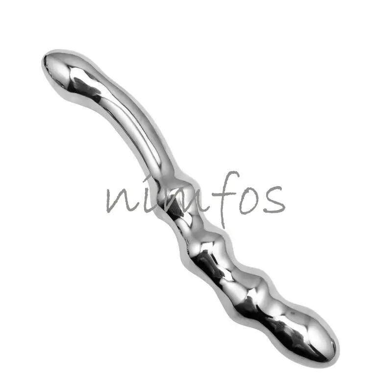 Stainless Steel Handheld Full Body Massager Wand Prostate Toy Stimulate Massage