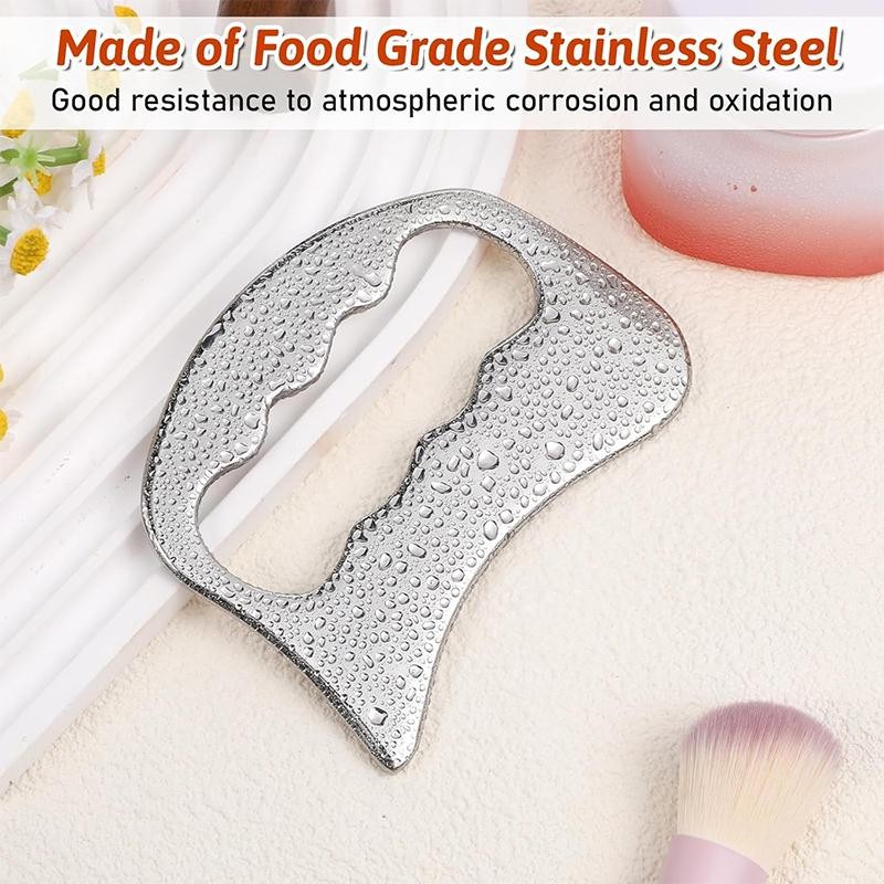 Stainless Steel Gua Sha Scraper for Sports Massage, Fascia Release & Relaxation