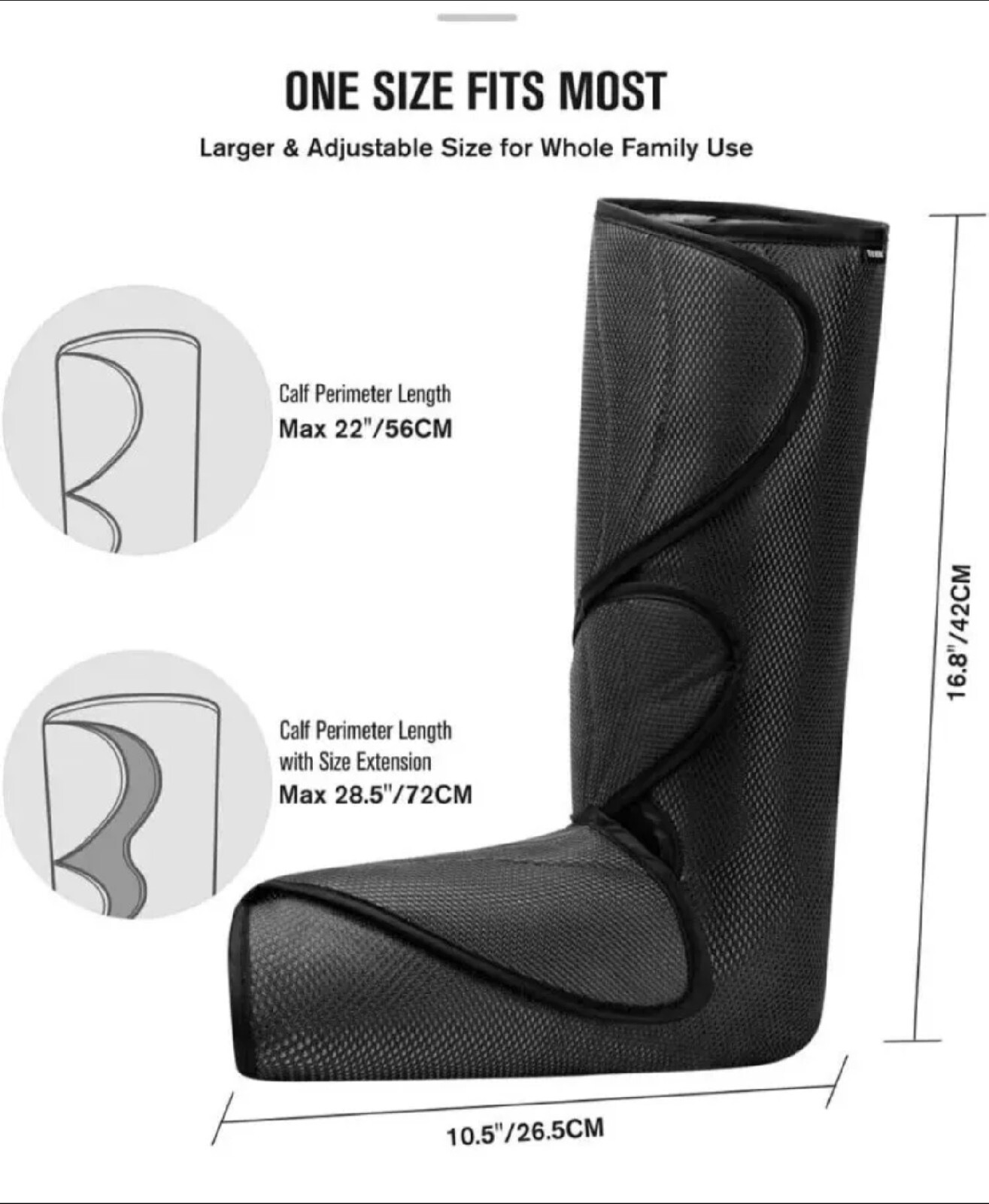 Fit King FT-009A Low Noise 2 Modes Professional Air Compression Leg Massager