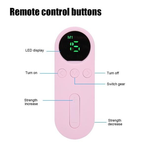 6 Modes Adjustable Smart Hip EMS Muscle Stimulator Buttock Training Massager