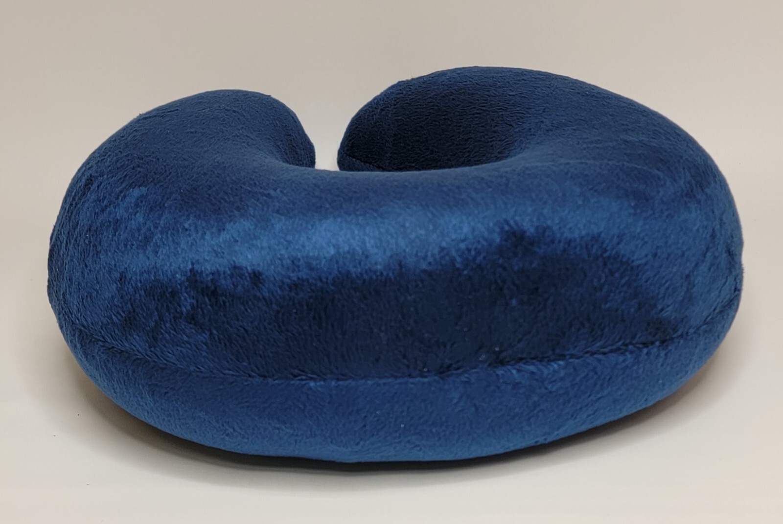 Health Touch Memory Foam Neck Massager Vibrating Blue Pillow