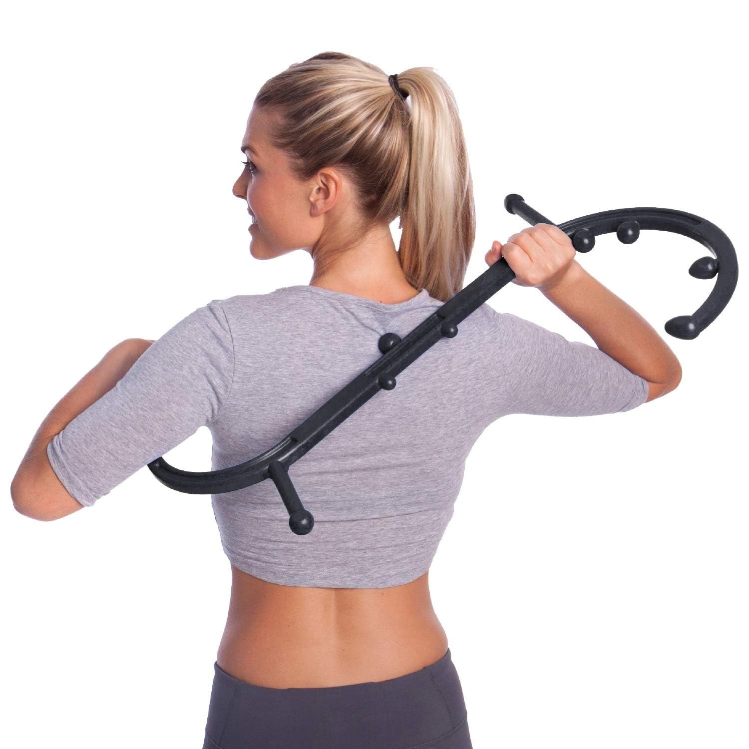 Handheld Massage Cane – Full Body Trigger Point Tool for Deep Tissue Relief – Du