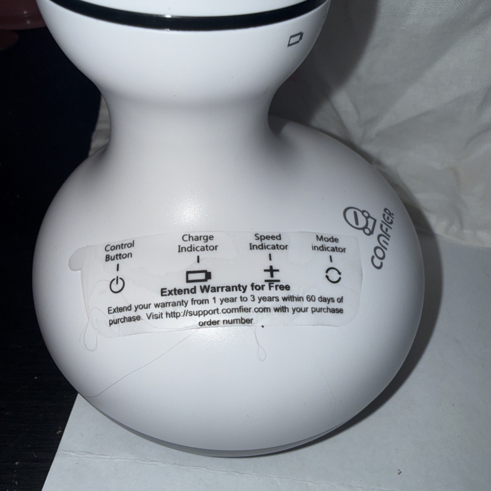 Comfier Smart Cordless Handheld Head Massager Scalp Massager CF-4902LB EUC Works