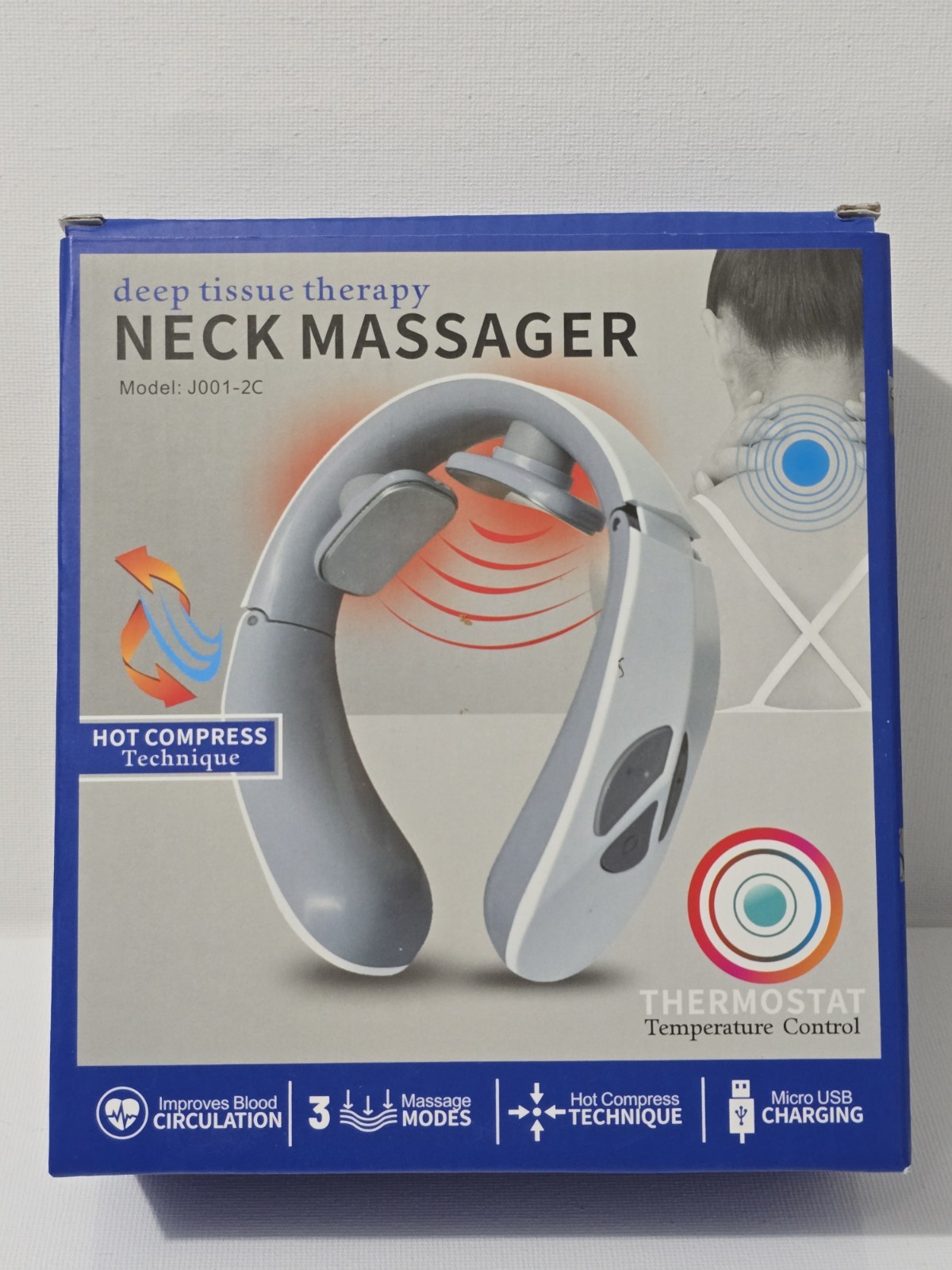 Deep Tissue Therapy Neck Massager J001-2C