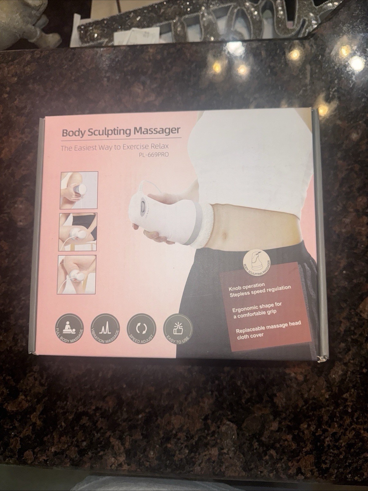 Body Sculpting Massager Handheld Machine Anti-Cellulite NIB