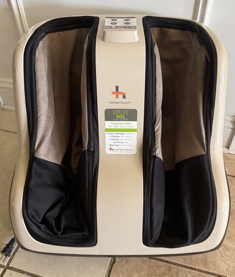 Human Touch Reflex SOL Foot and Calf Massager – Gently Used – 200-SOL-001