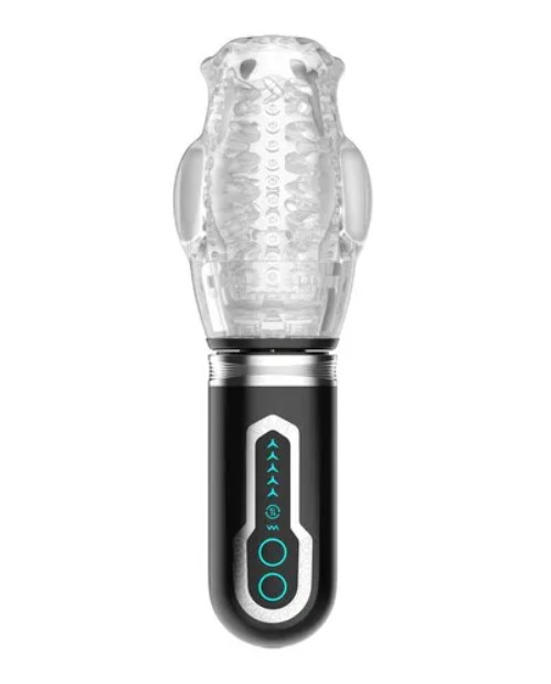 Adam’s Gawk Gawk 3.0 Thrusting, Rotating & Vibrating Sleeve – by Adam & Eve