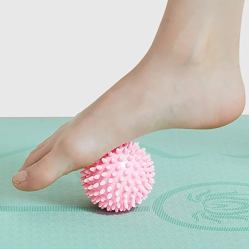 Massage Spiky Ball 7Cm 9Cm Yoga Ball Massage Training Muscle Pain Stress Massage