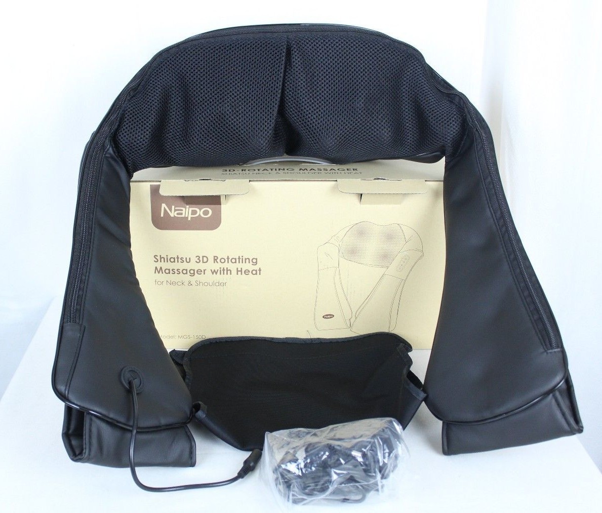 Naipo Shiatsu 3D Rotating Massager with Heat