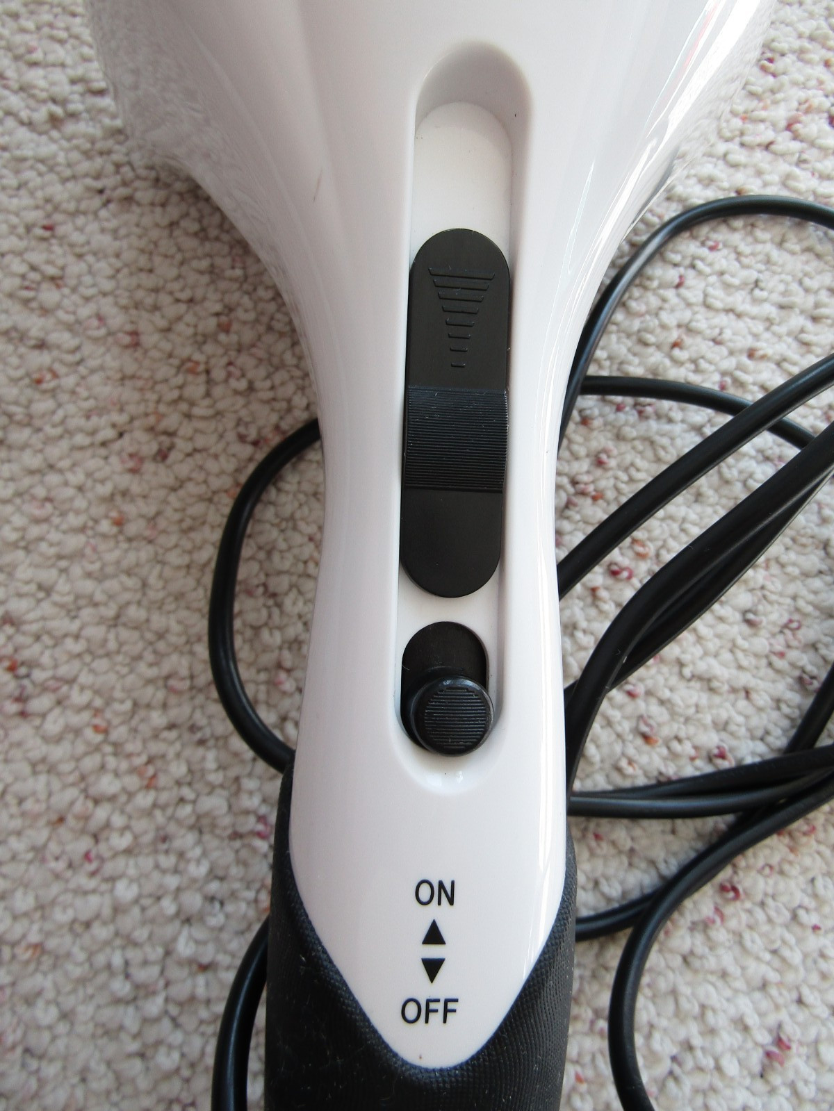 Viktor Jurgen Handheld Percussion Massager Massage Hammer 2 Heads Adjust Speed