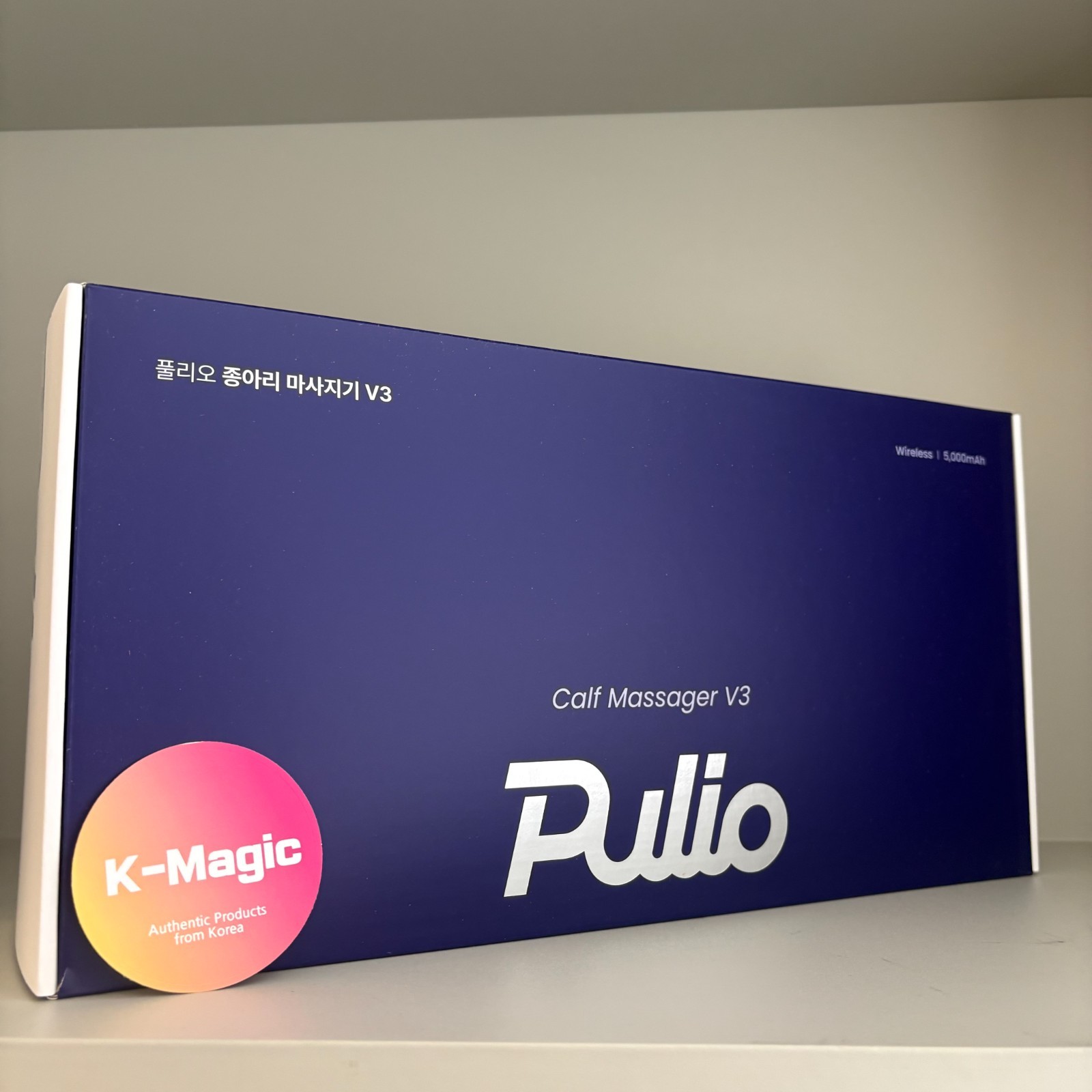 Pulio V3 Wireless Heat Air Pressure Calf Massage Machine Air Massager P005