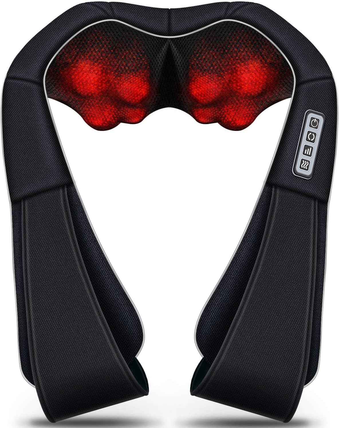 Christmas Women Men Gifts, Shiatsu Neck and Shoulder Massager with Heat Deep Tis