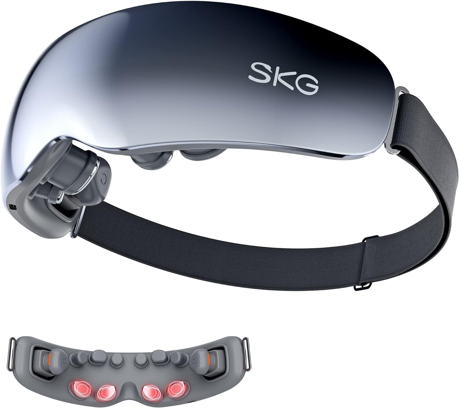 SKG Eye Massager with Heat, Vibration Bluetooth Music Gifts for Women/Men