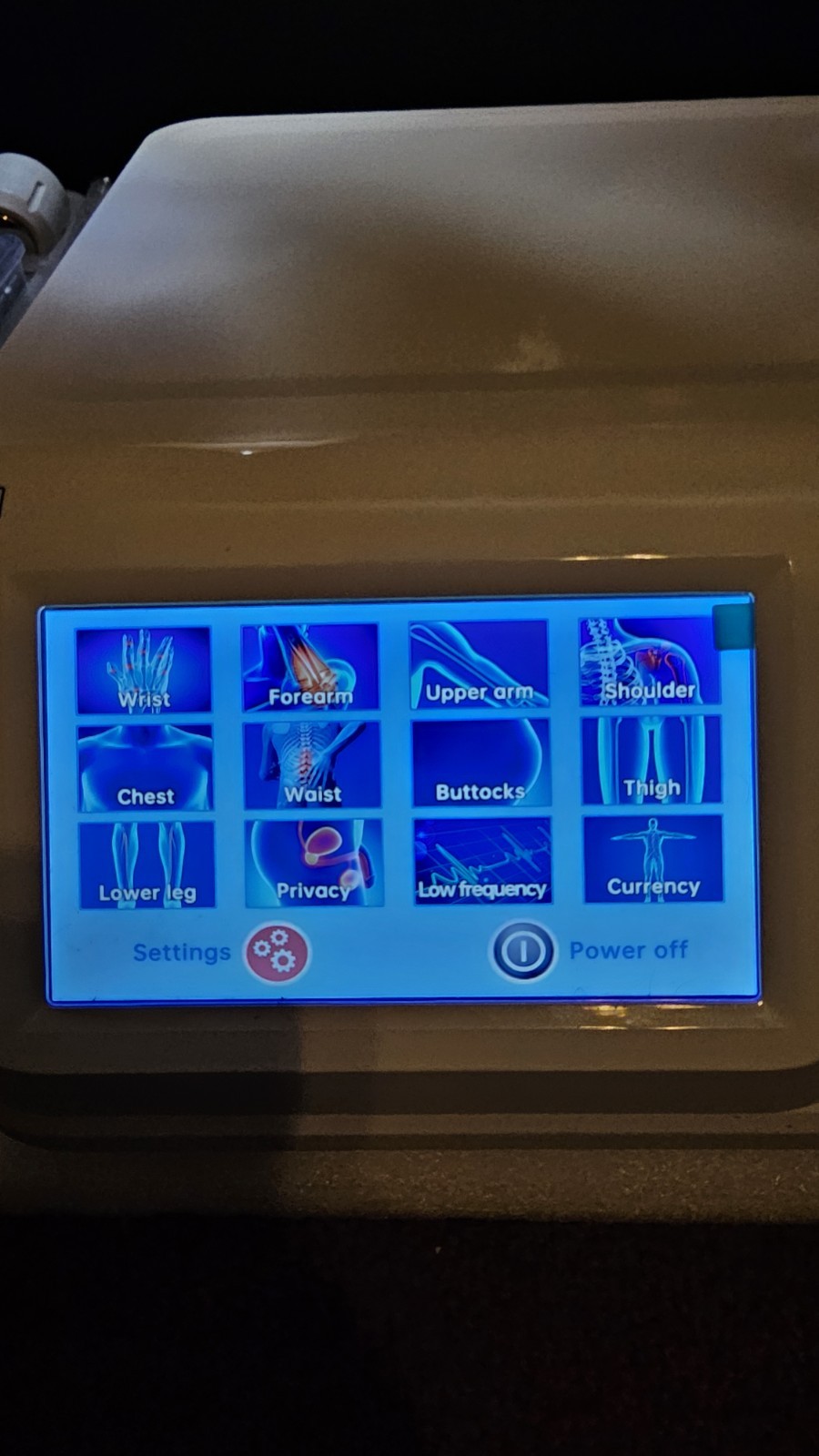 Kalecope 8 Bar Pneumatic ED Shockwave Therapy Machine for Muscle Pain Relief Q60