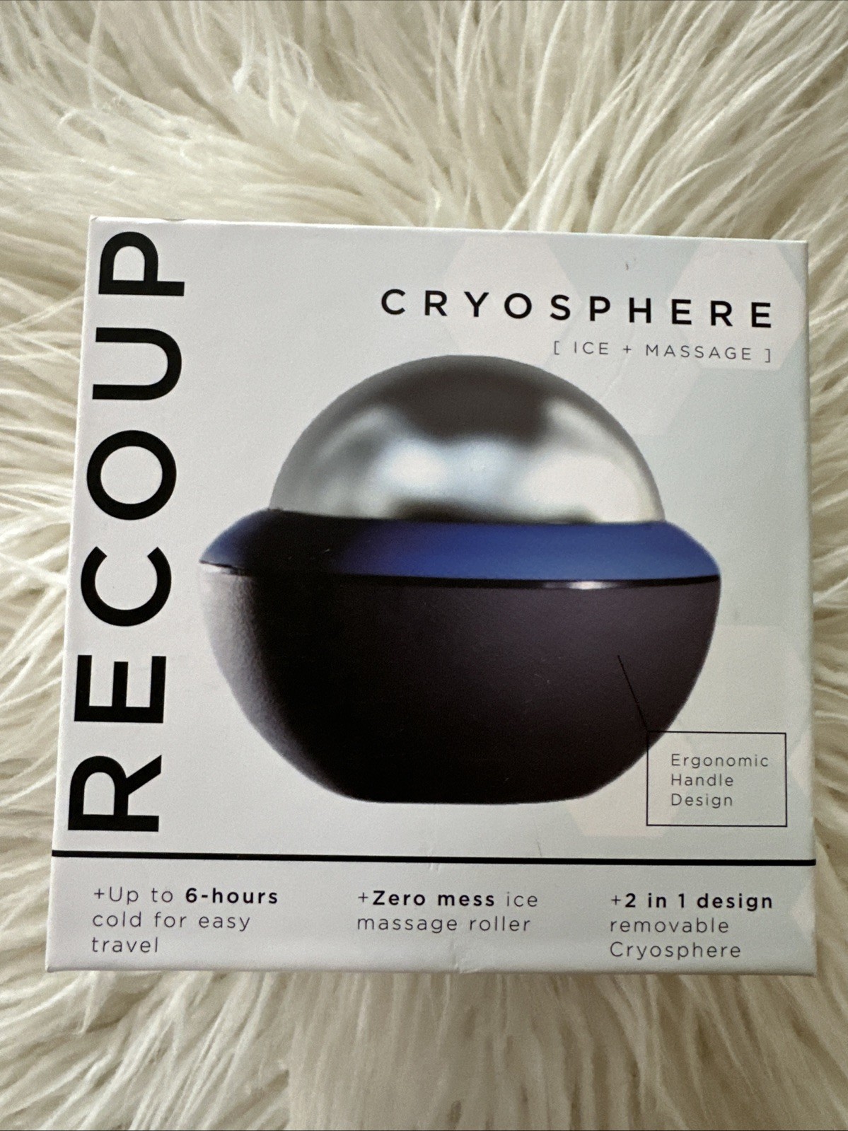 Recoup Fitness Cryosphere Ice Cold Massage Roller Ball Cooling