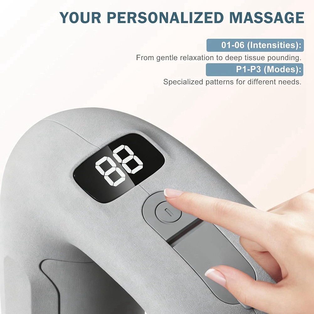 Multifunctional Full-Body Fascia Massager, Deep Tissue Vibration, Hands-4006