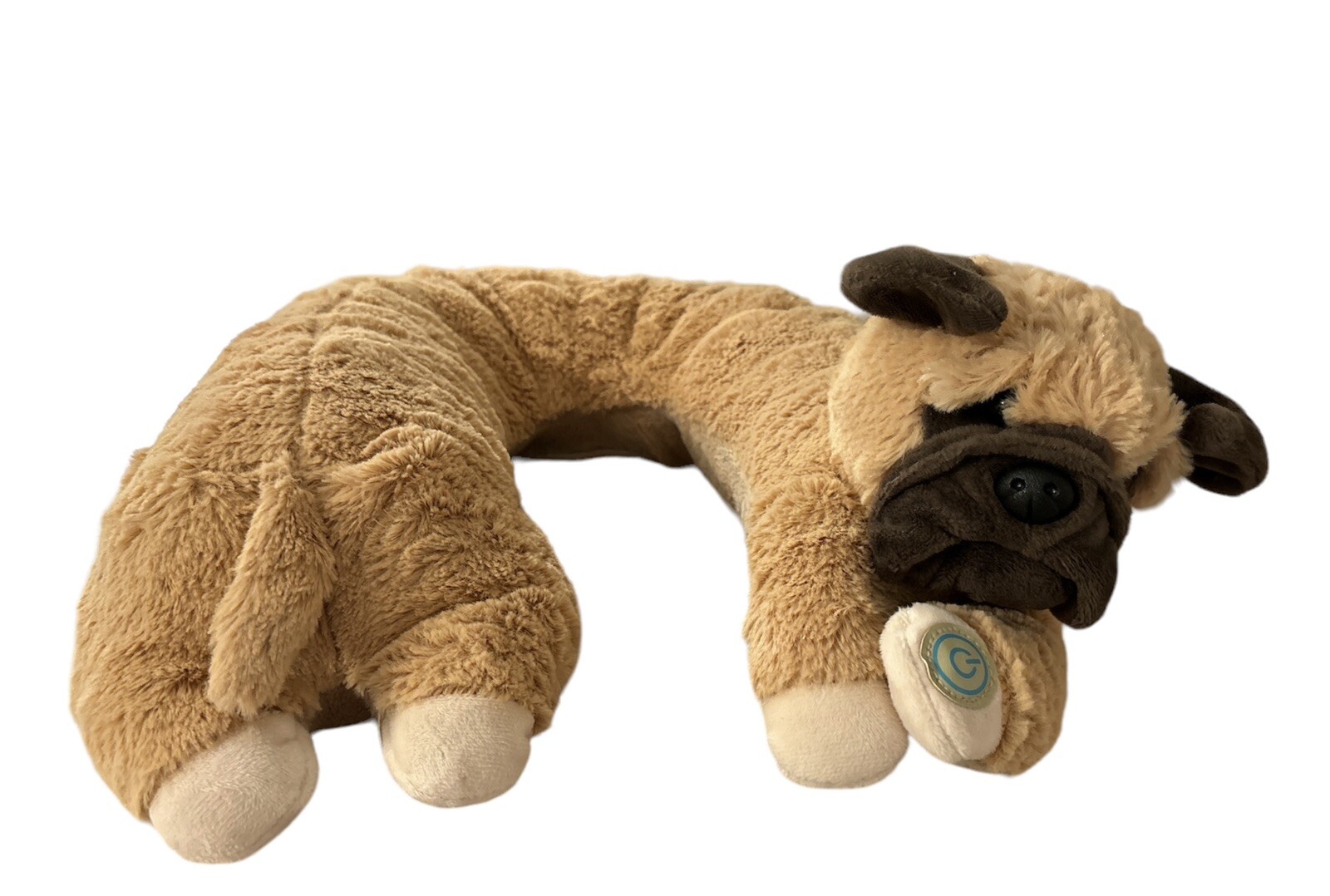 Pug Puppy Dog Plush Neck Massager Vibrating Great for Relaxing Health Touch