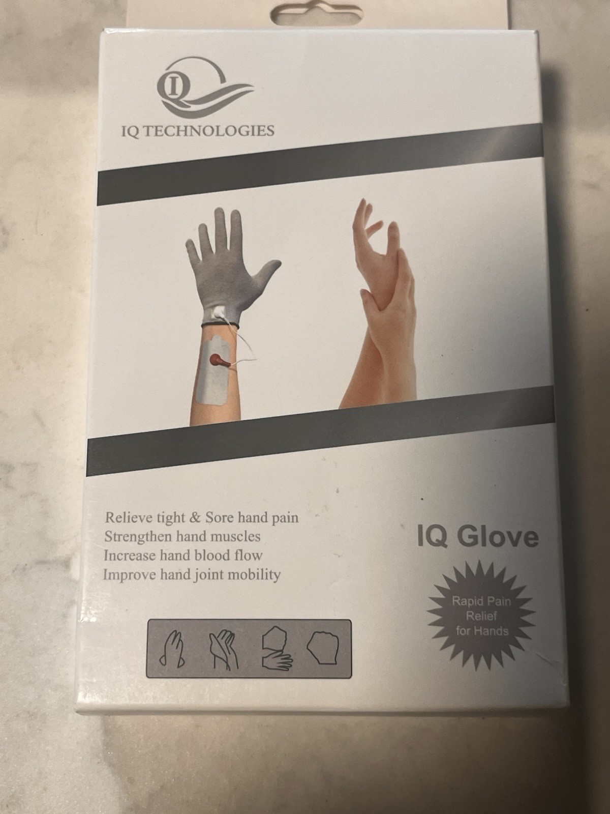 IQ Technologies Pro V Tens, IQ Massager and IQ Glove Muscle Pain Stress Relief