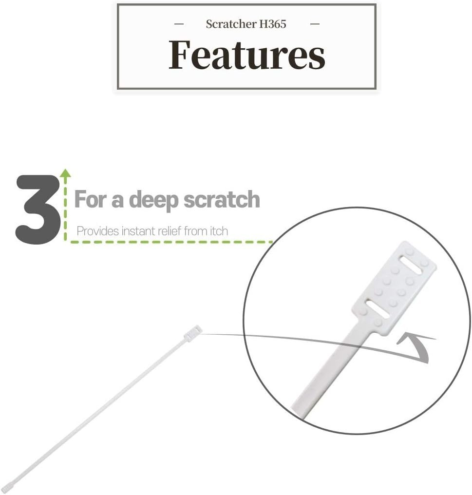 Battery-Powered Cast Itch Scratcher & Sanitizer for Arms and Legs – 2 Sticks