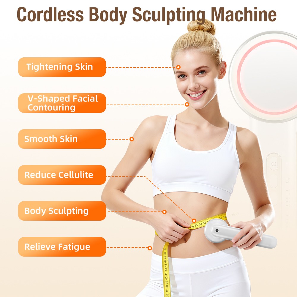 Electric Handheld Massager Body Anti-cellulite Fat Burn Remover Slimming Machine