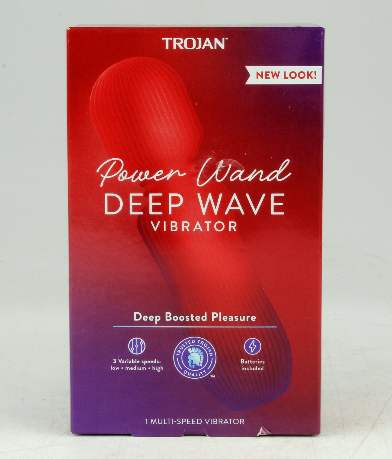 *TROJAN Vibrations Power Wand Deep Massager