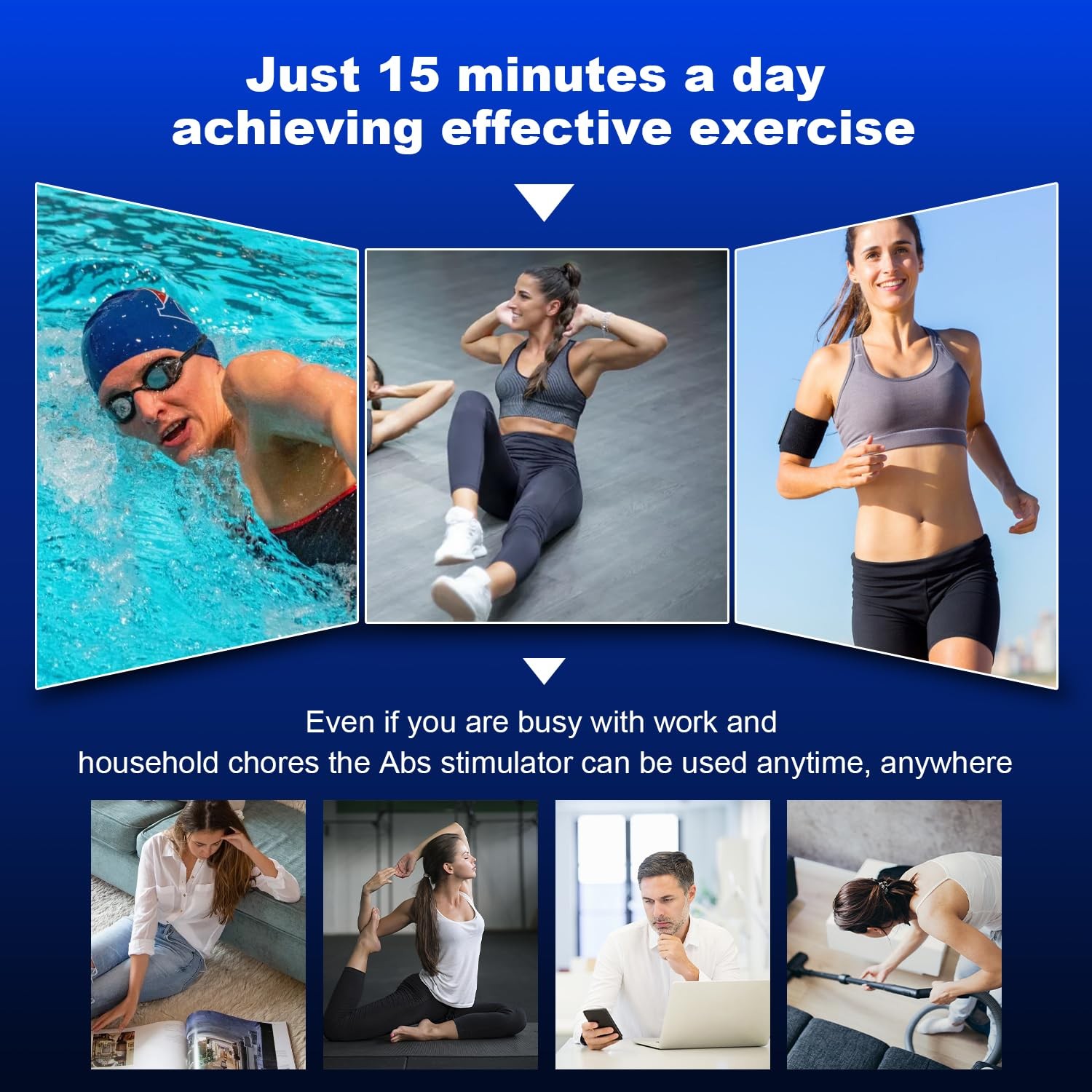 ABS Stimulator, Effective Muscle Stimulator for Abdomen, Ab Stimulator Muscle…