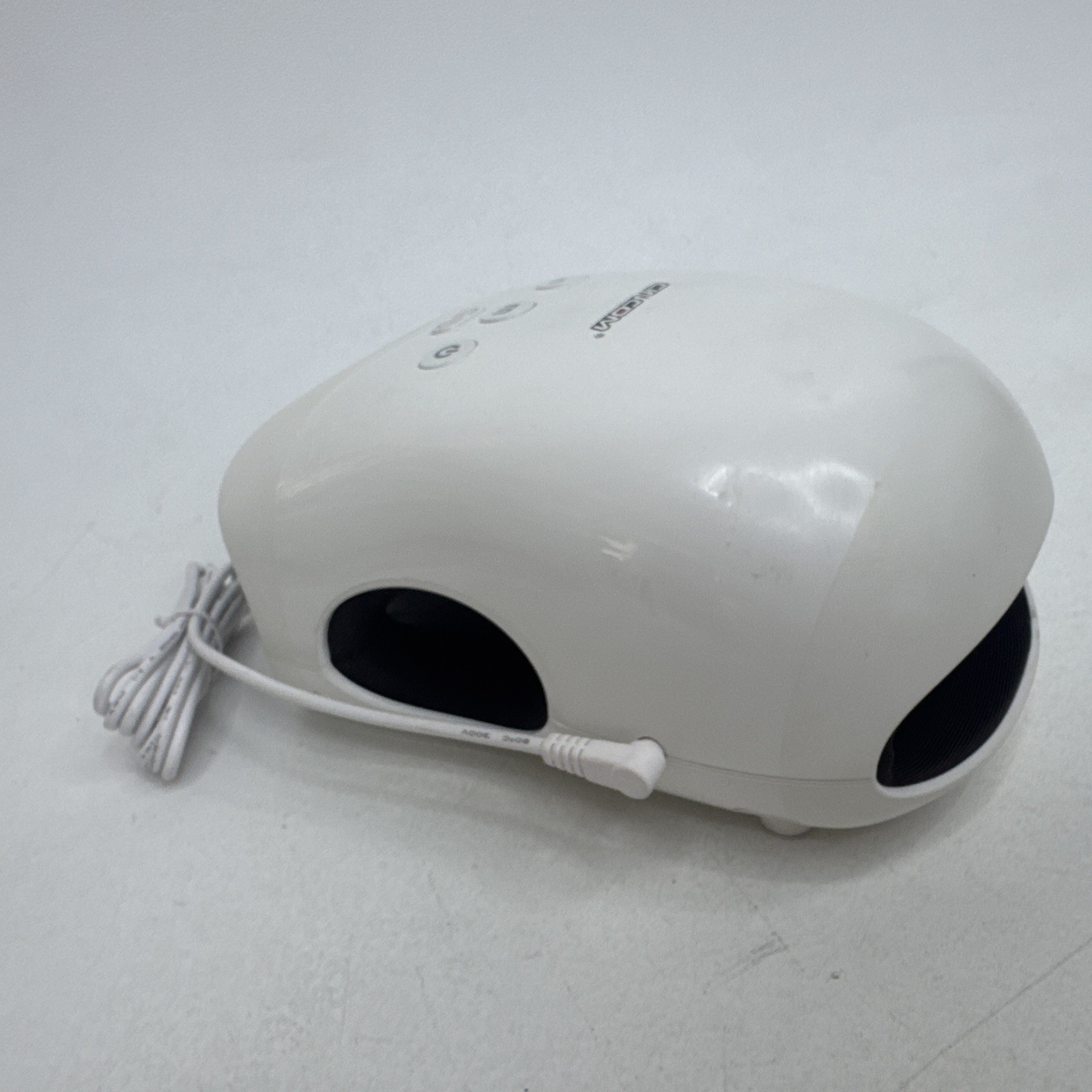 Cincom White Black Cordless Rechargeable Portable Hand Massager Heat Therapy