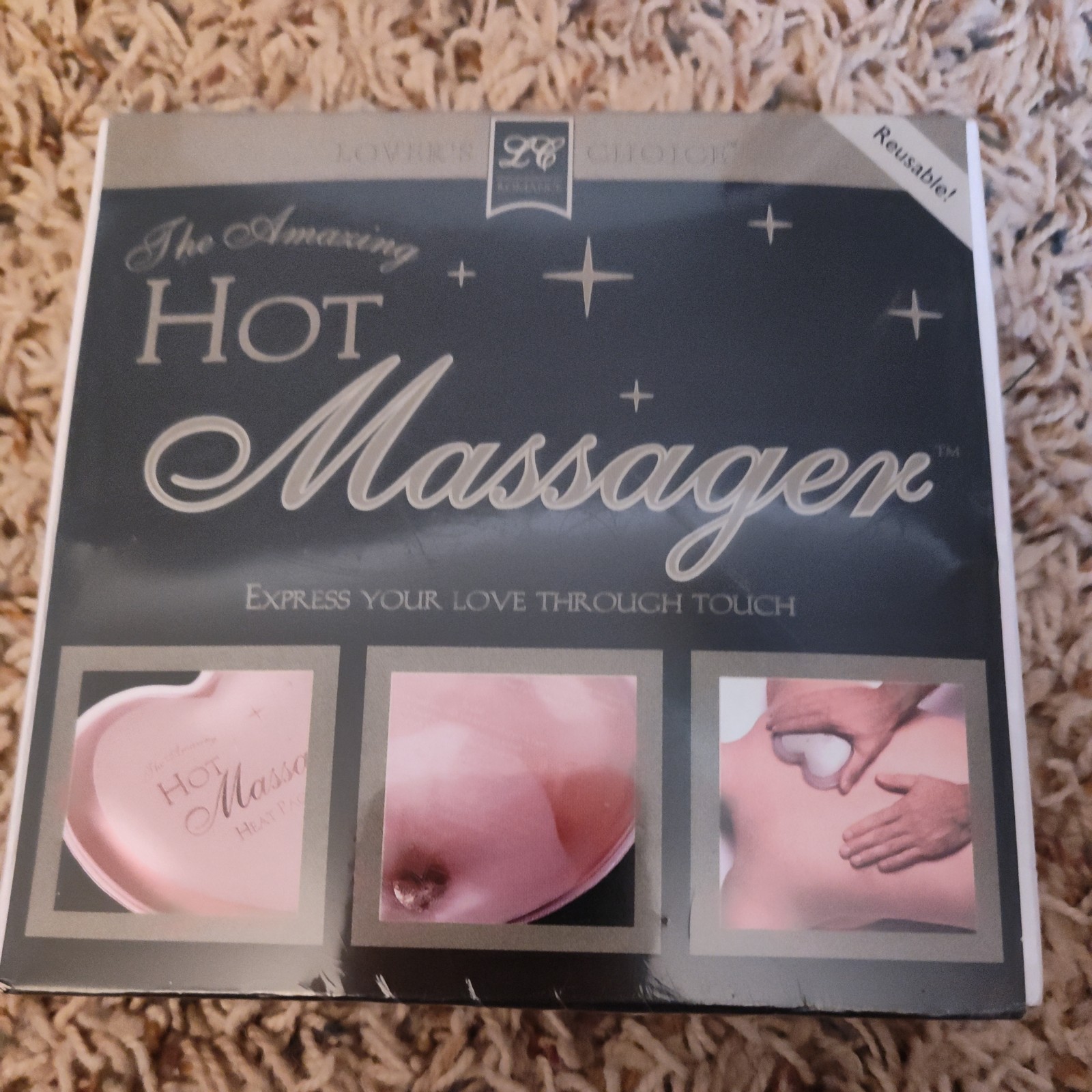 HOT HEART MASSAGER -Express Your Love Though Touch – Lovers Choice NEW Activate