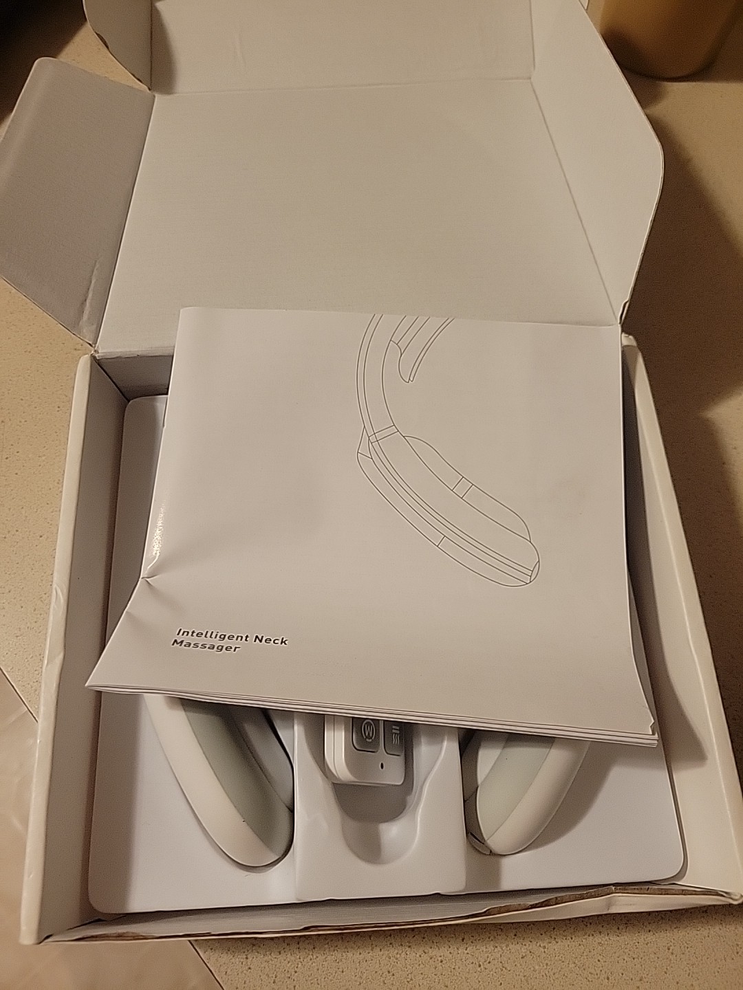 Neck Massager with Heat Electric Pulse Therapy Relaxation Device – OPEN BOX