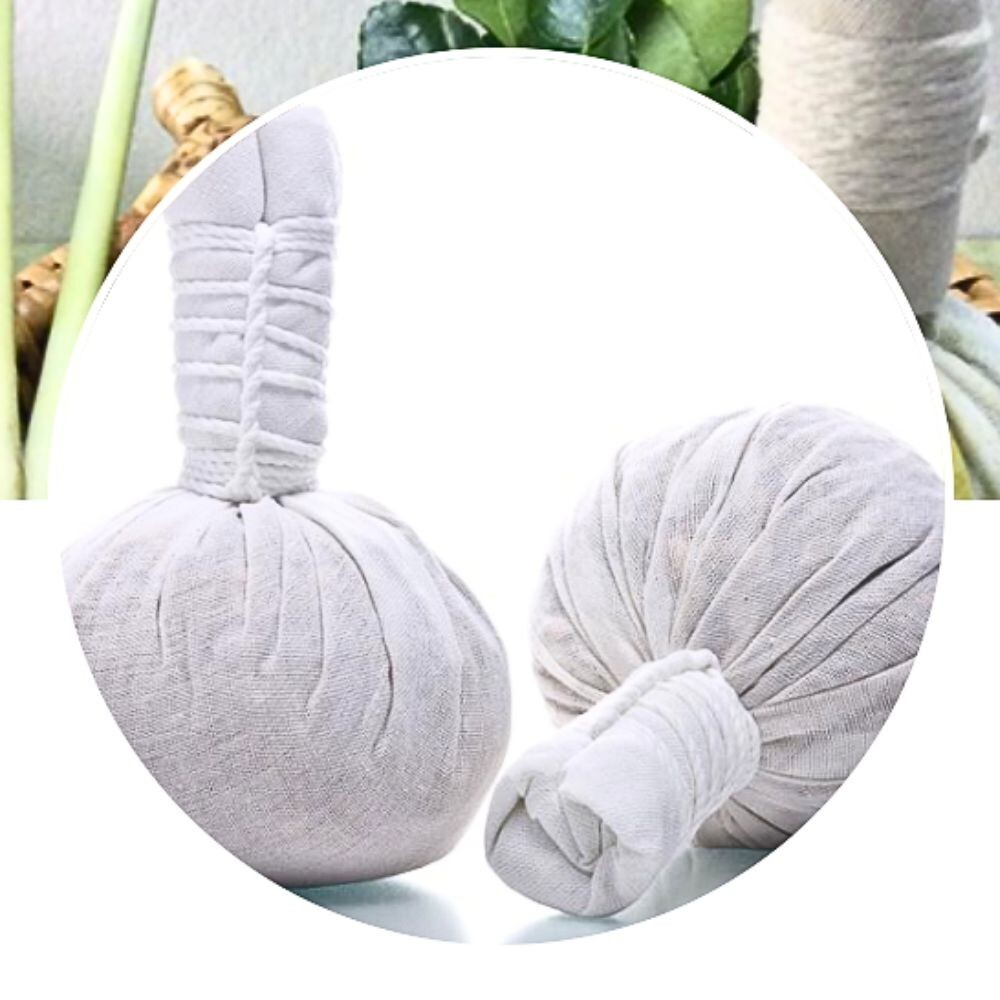 Thai Ball Herbal Compress Massage Spa Body Aroma Relaxing 100% Natural Therapy