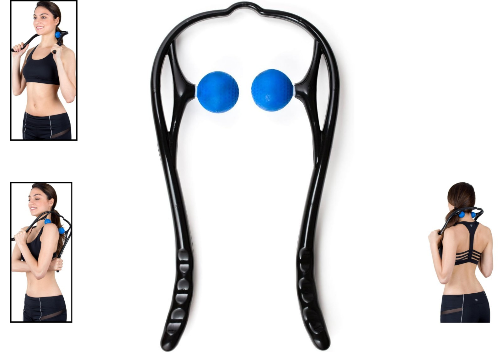 Deep Tissue Manual Neck Massager – Ergonomic Design for Pain Relief & Relaxation