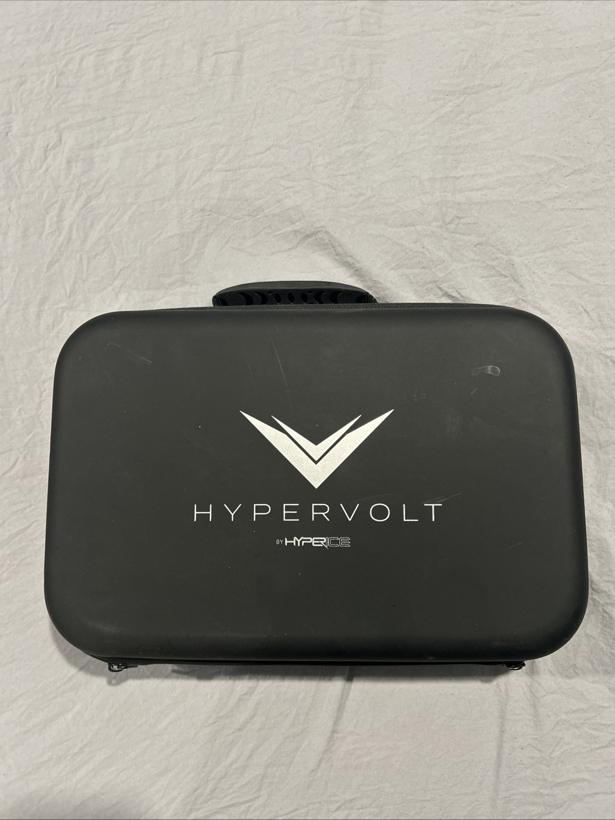 Hyperice Hypervolt Silver Percussion Massage Gun Device Case included!
