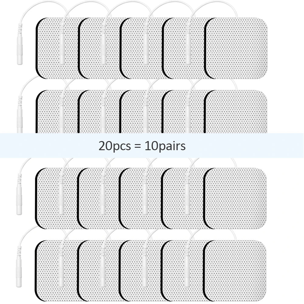 Physiotherapy Tens Electrode ​Pads Conductive Gel Therapeutic Pulse Pressure Ele