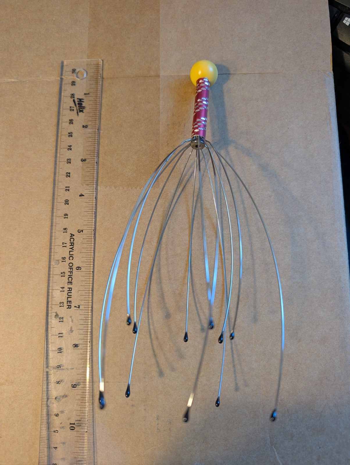 Lot of 18 NEW Head Massager Scalp Scratcher – Great party favors, 4 diff colors