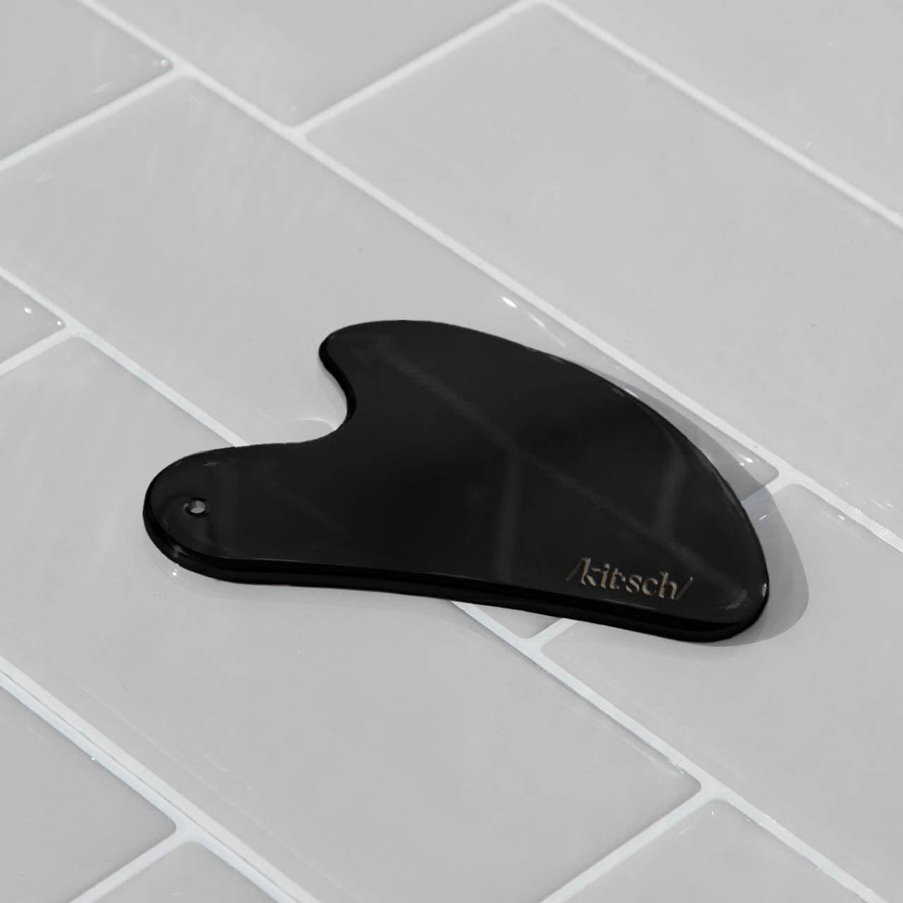KITSCH – Stainless Steel Gua Sha – Matte Black