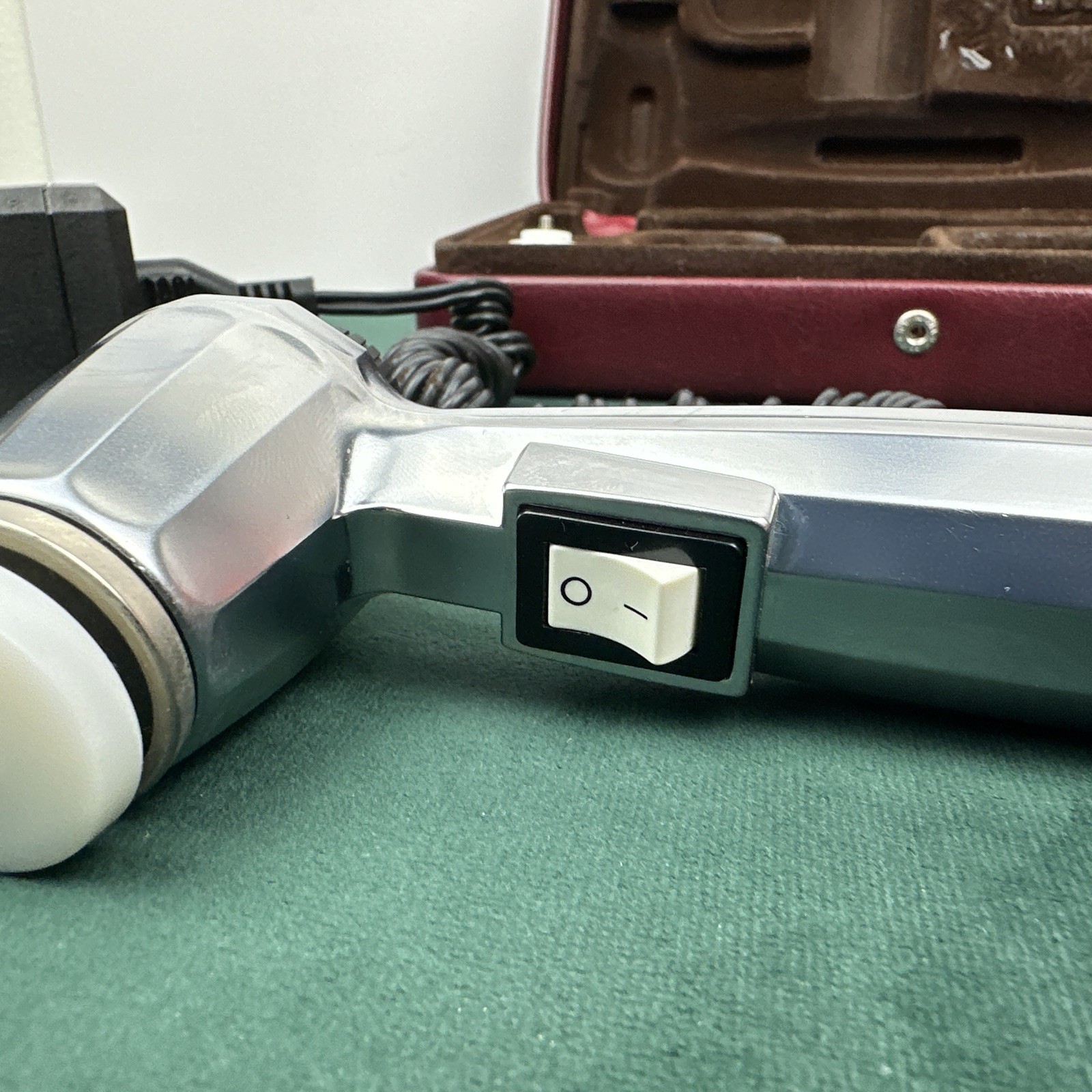 Novafon Type SK 14V Vibration Massager With Case Germany Tested Working