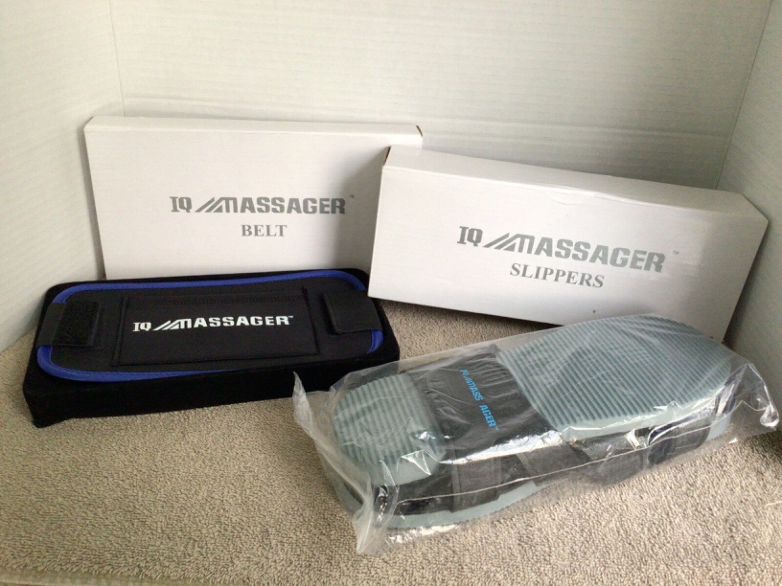 IQ Massager Slippers and IQ Massager Belt