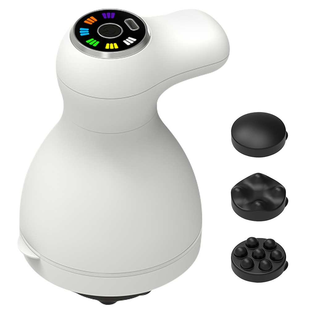 US Electric Body Massager 3-Heads & 6 Modes Full Handheld Back Massager Hammer
