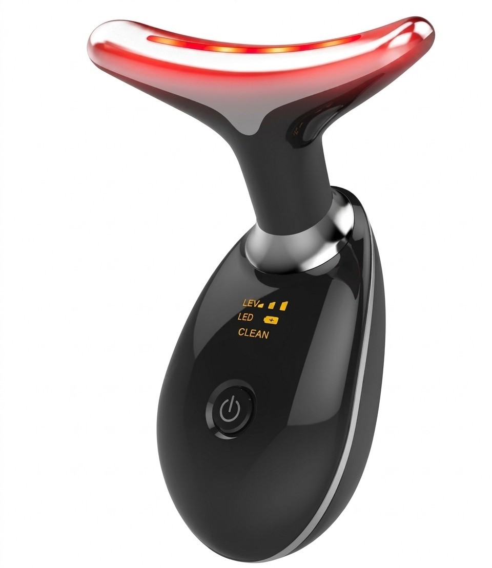 7-In-1 Deplux Face Neck Massager for Skin Care at Home, Facial Massager Glossy B
