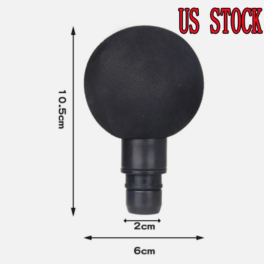 Big Ball Heads Attachments For Massage Gun Body Deep Tissue Muscle Massager US