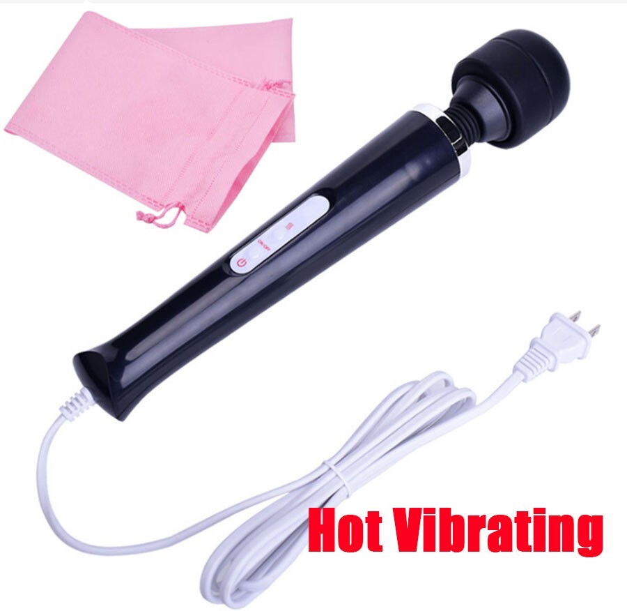 Handheld Massager 20 Speed Wand Vibrating Massage Magic Full Body Therapy