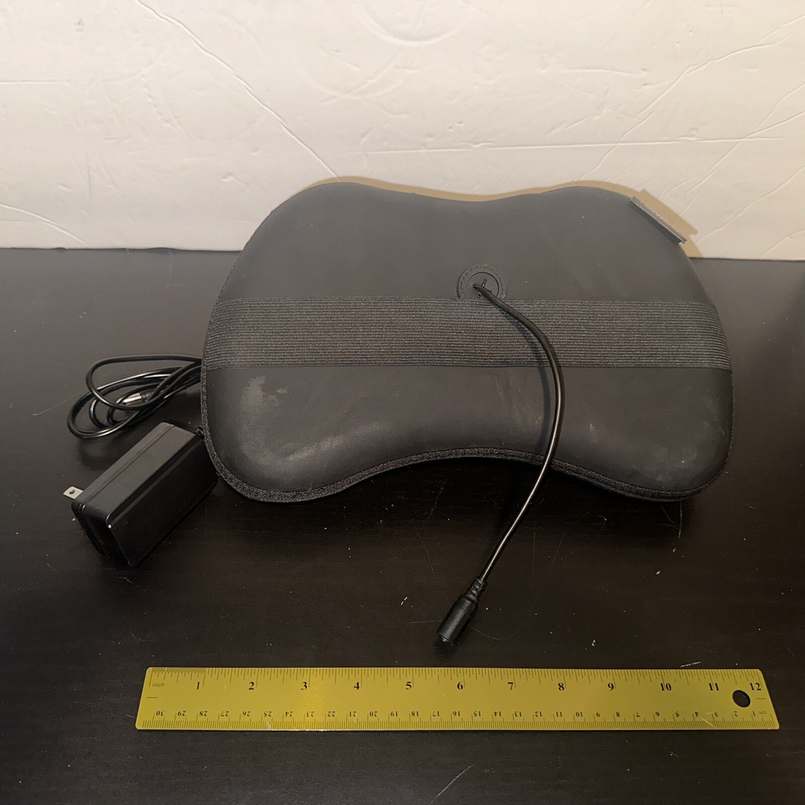 FlexWorks Shiatsu Pillow Massager with Heat, Deep Kneading Cushion