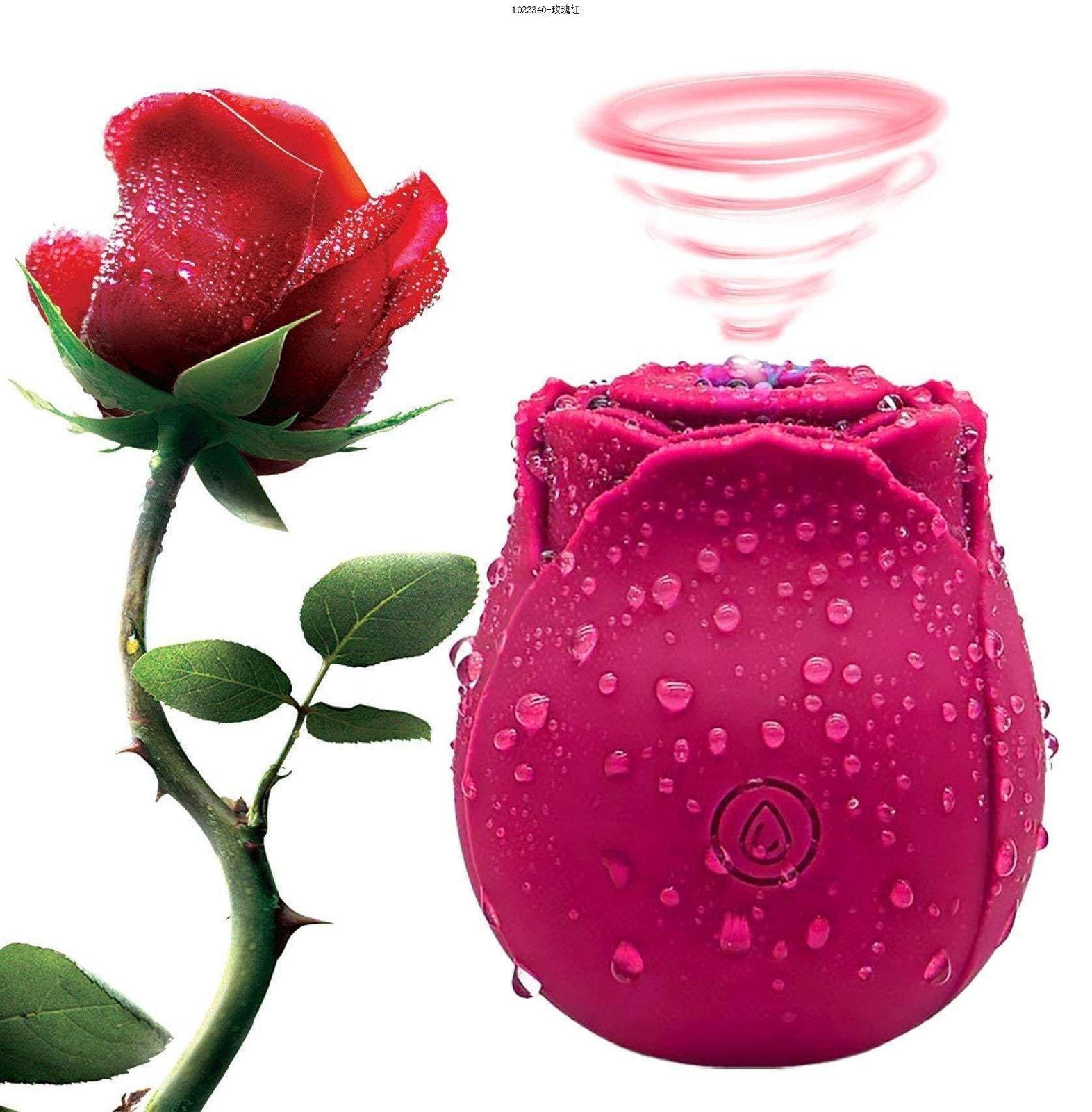 10 speed Rose Female Anniversary Birthday Gift for Her Massage Tongue Licking