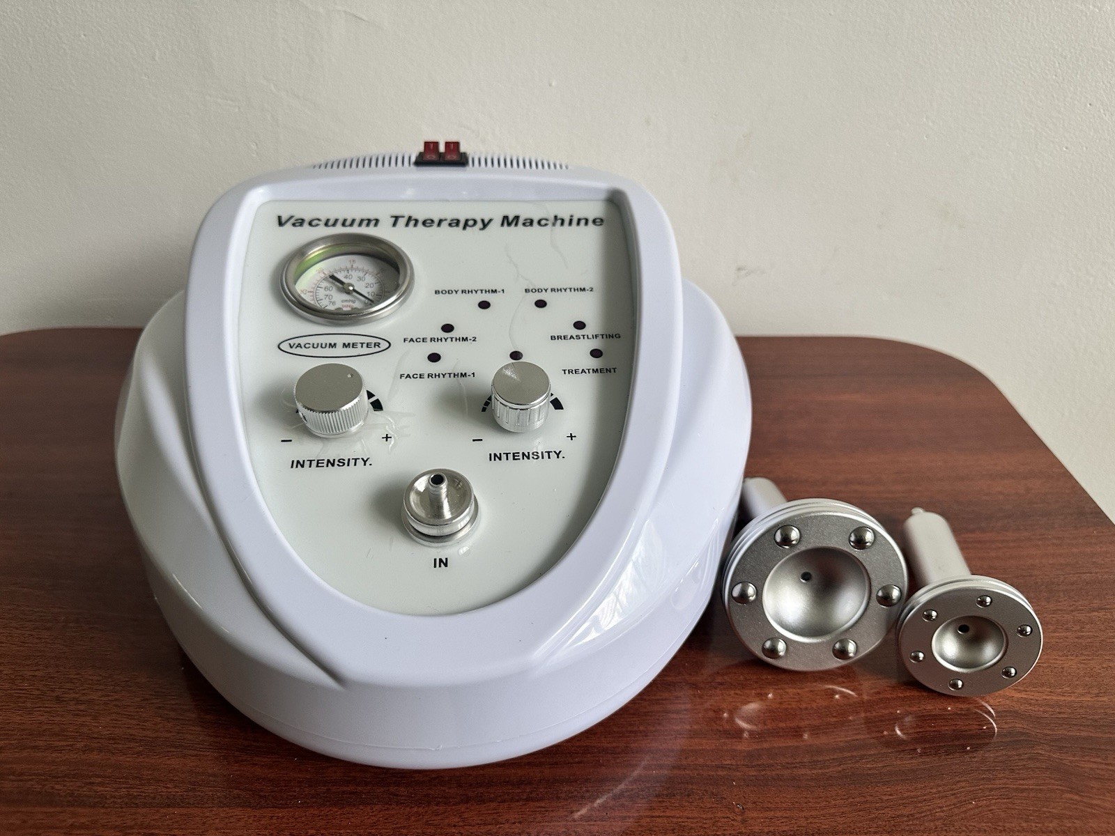 Vacuum Therapy Cupping Machine with 2 Metal Gua Sha Handles