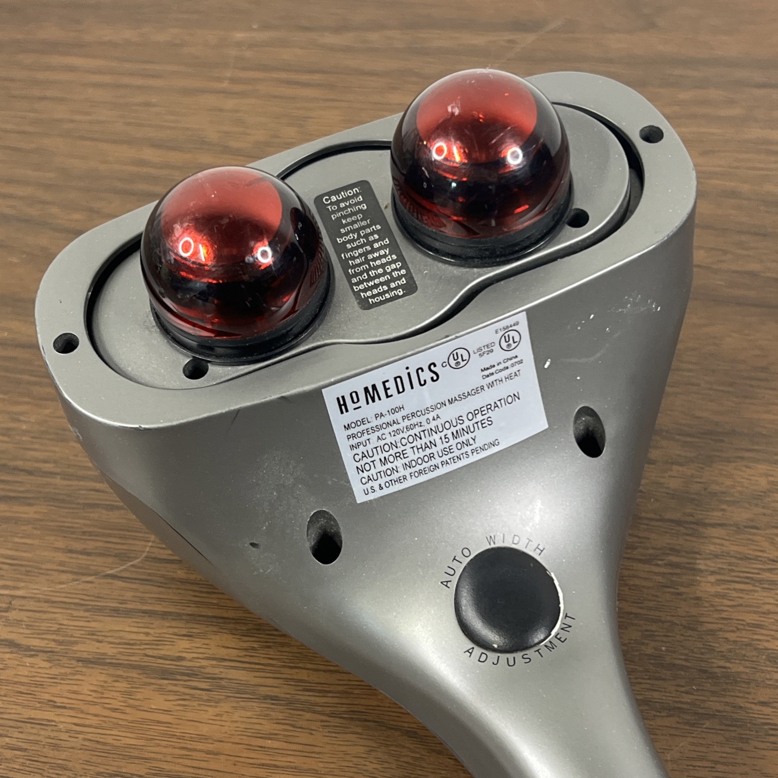 Homedics Therapist Select Ultra Massager Model PA-100H Tested & Working