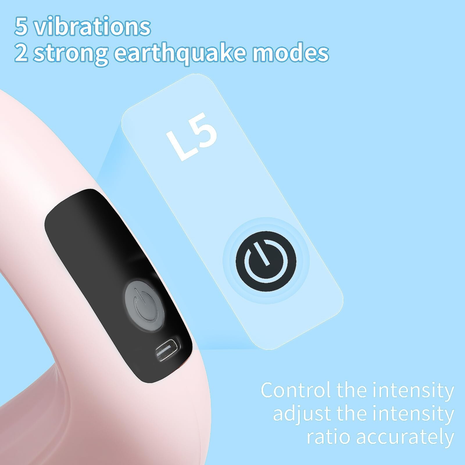 Portable Massage Gun – 7 Modes, Slimming & Muscle Relief, Electric, Pink