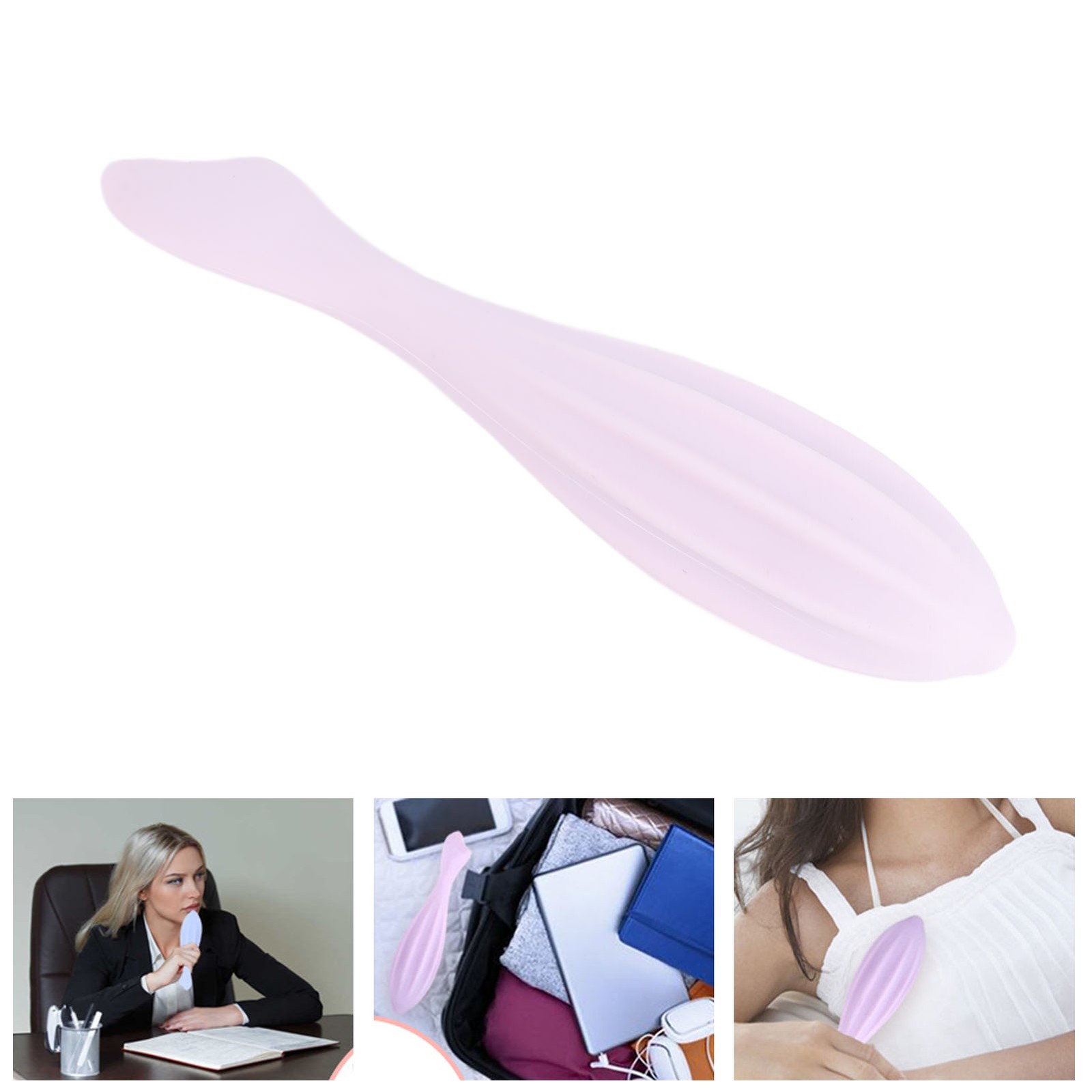 Silicone Facial Roller Ergonomic Easy Clean Facial Massage Tool Easy To Use