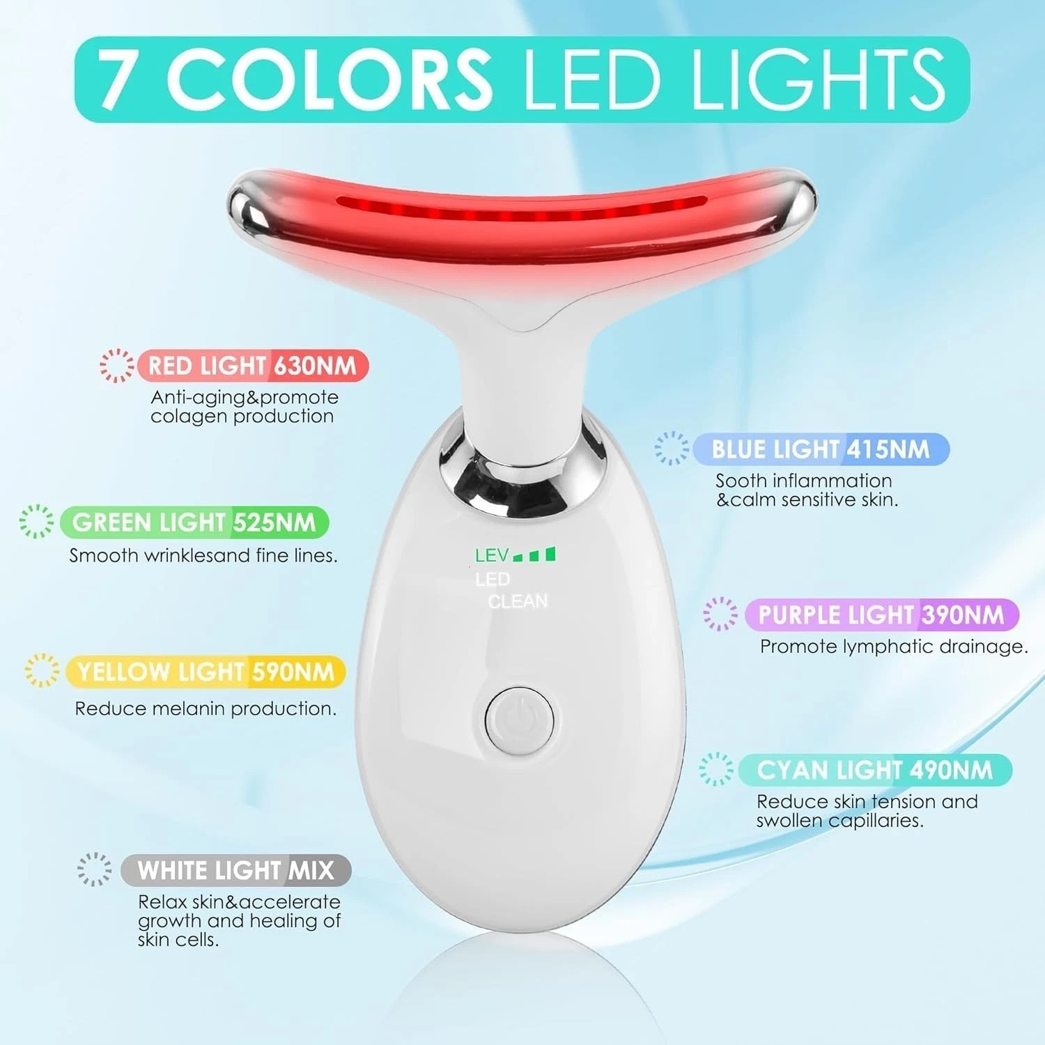 Rechargeable Facial Sculpting Massager – Elegant Beauty Tool for All Skin Types