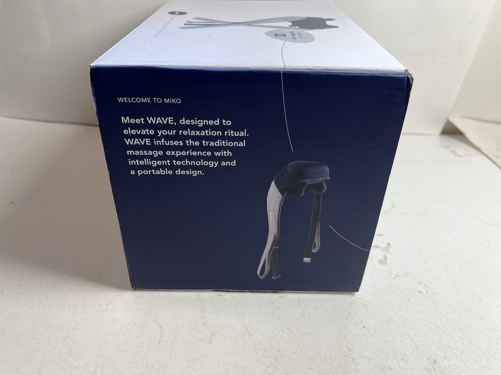 Miko Wave Smart Shoulder Cordless Massager With App Control, MMS-01GB
